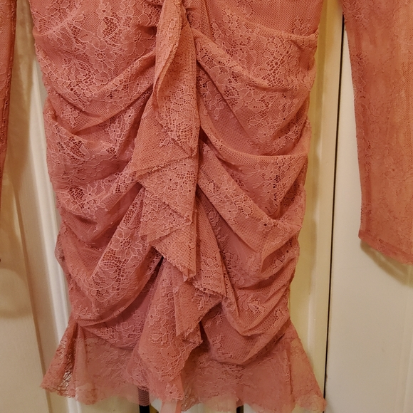 🍋For Love and Lemons Daisy Lace Mini Dress - Picture 6 of 16